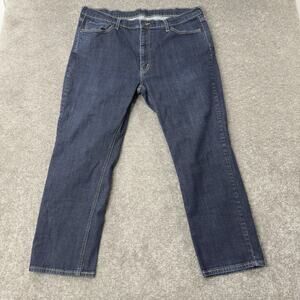 Levi Strauss 541 Athletic Taper Jeans Dark Wash Stretch Denim Mens 40x28.5